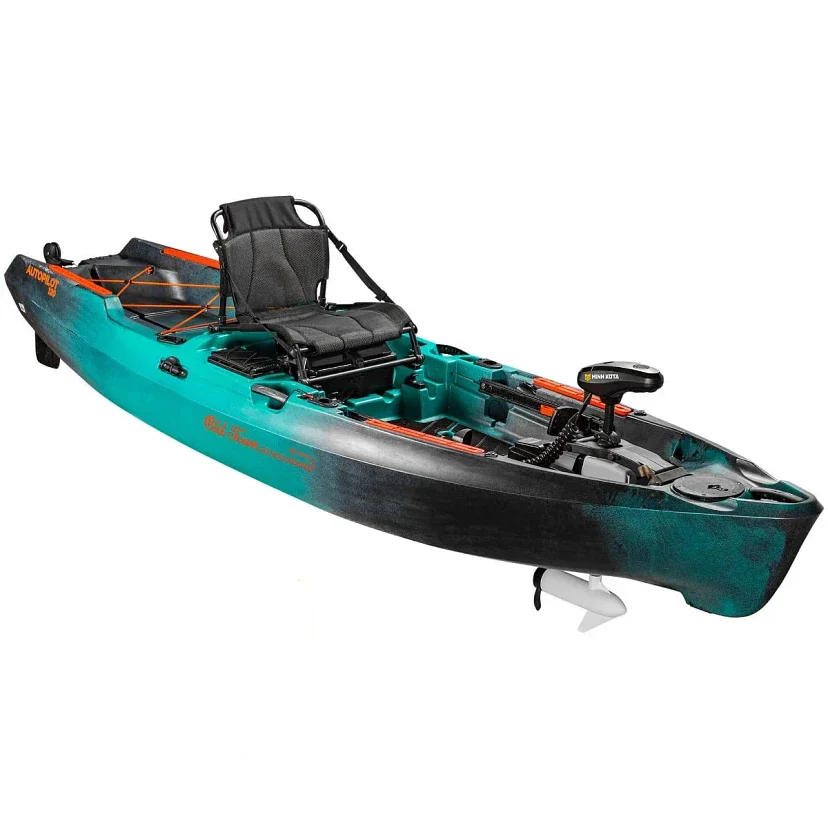 Old Town Sportsman AutoPilot 120 Motorized Fishing Kayak with Minn Kota Trolling Motor 锟斤拷 12-ft