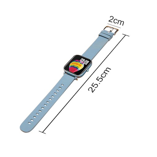 SOGA 2X Waterproof Fitness Smart Wrist Watch Heart Rate Monitor Tracker P8 Blue