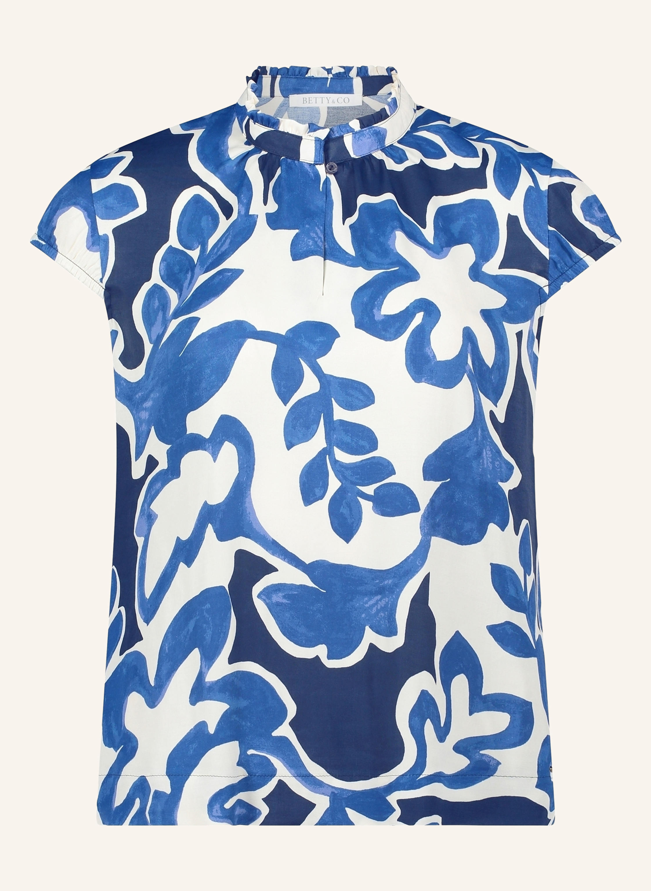 BETTY&CO Schlupfbluse kurzarm