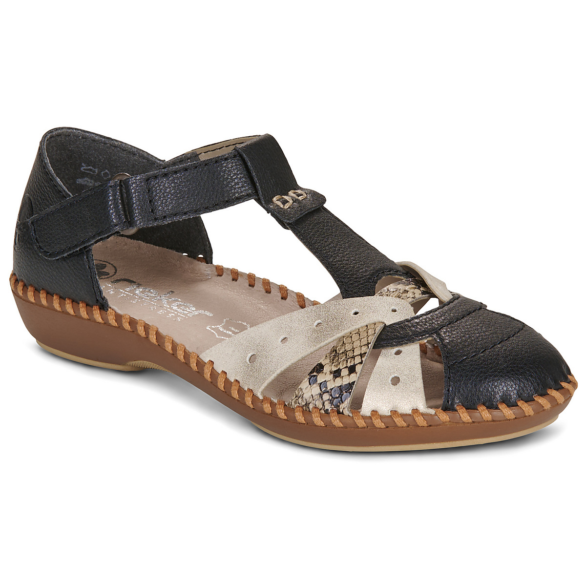 Rieker - M1655-00 - Black / Beige