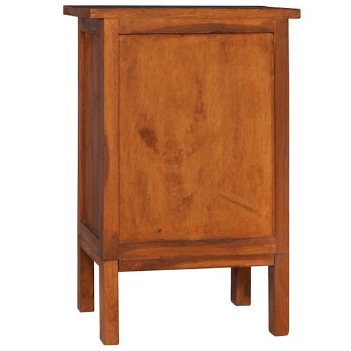 NNEVL Bedside Cabinet 40x35x60 cm Solid Teak Wood