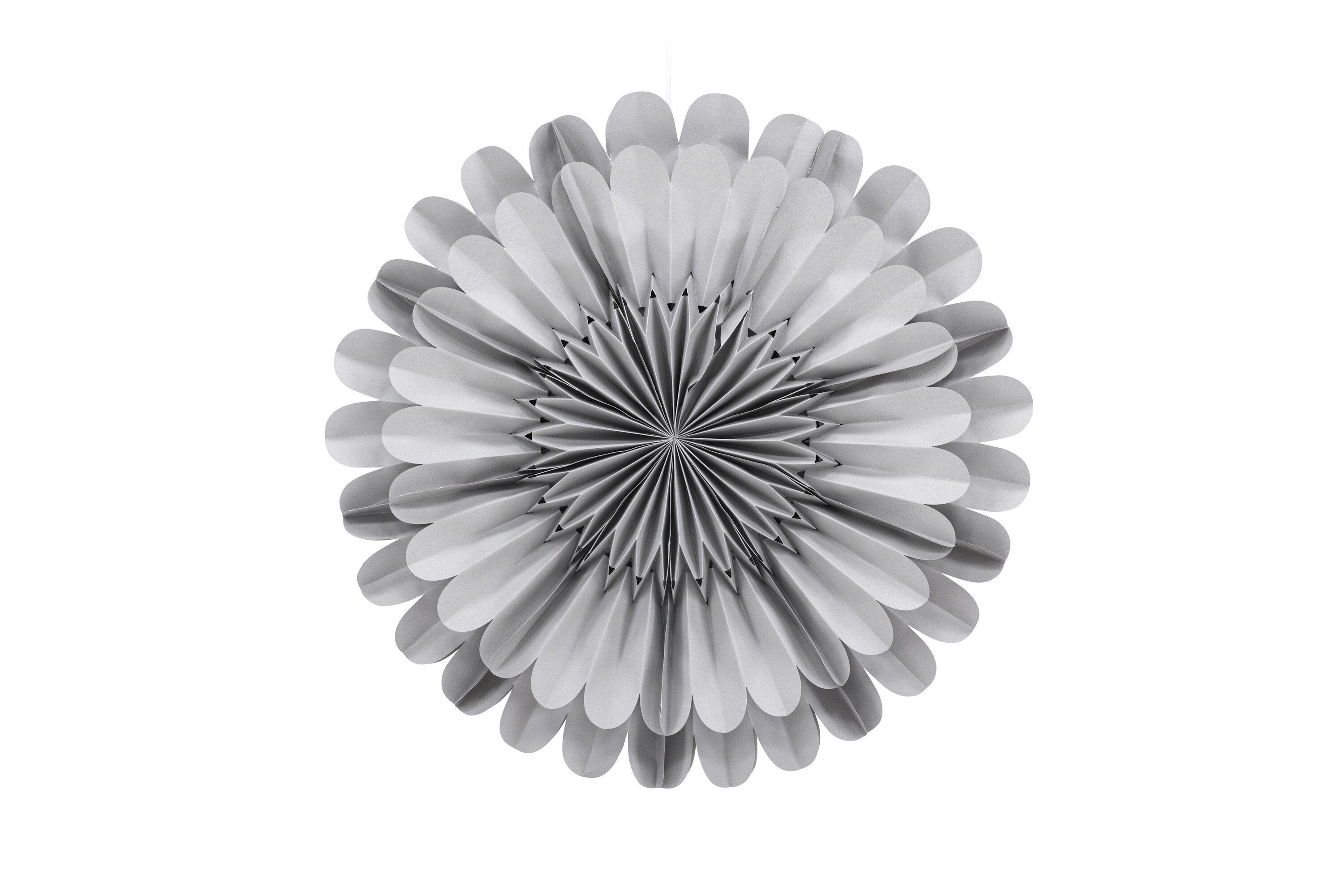 Rebellenclub Hanglamp Selu - donkergrijs - Ø 60 cm