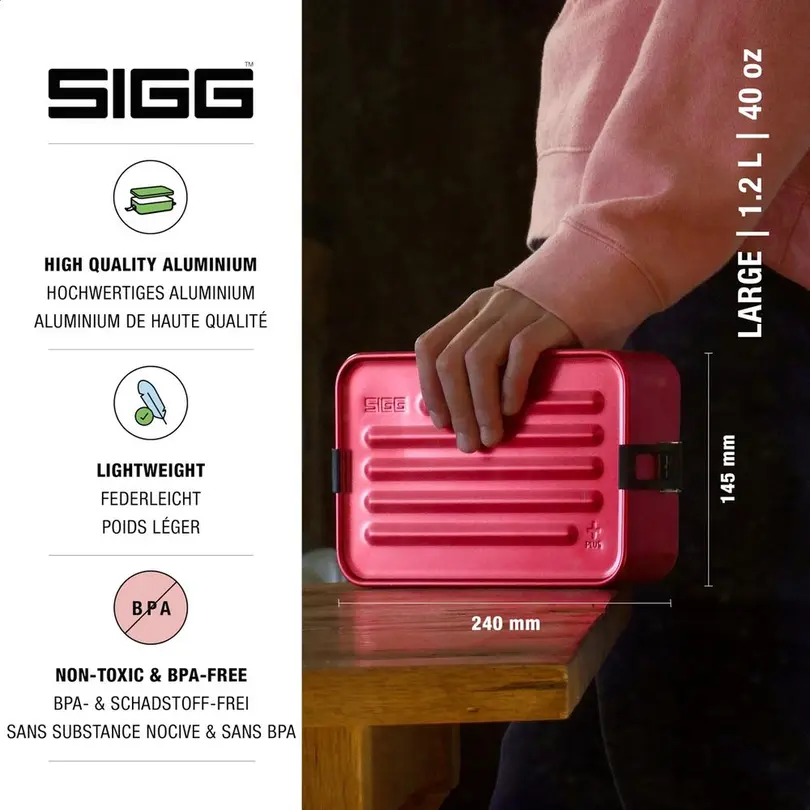 Lunch-Box Alu Box Plus L