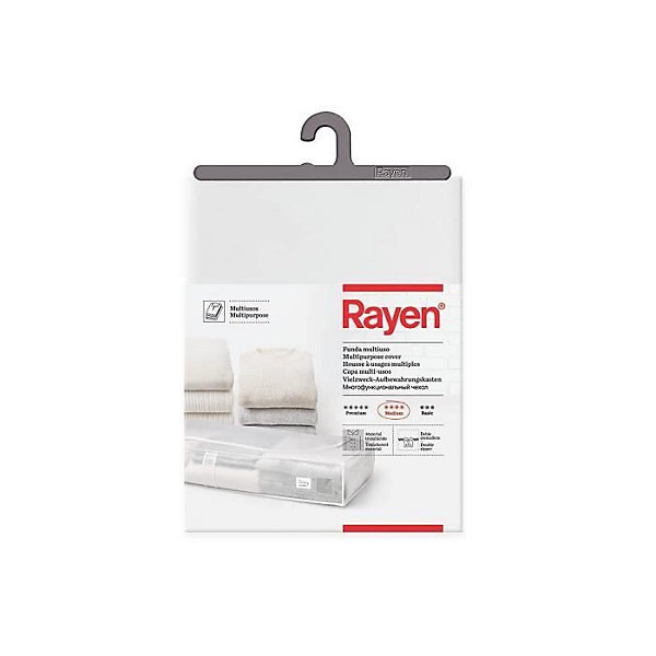 Housse multi-usage - RAYEN - 103x16x45 cm - Antimite - Polyester - Idéale pour vêtements hors saison