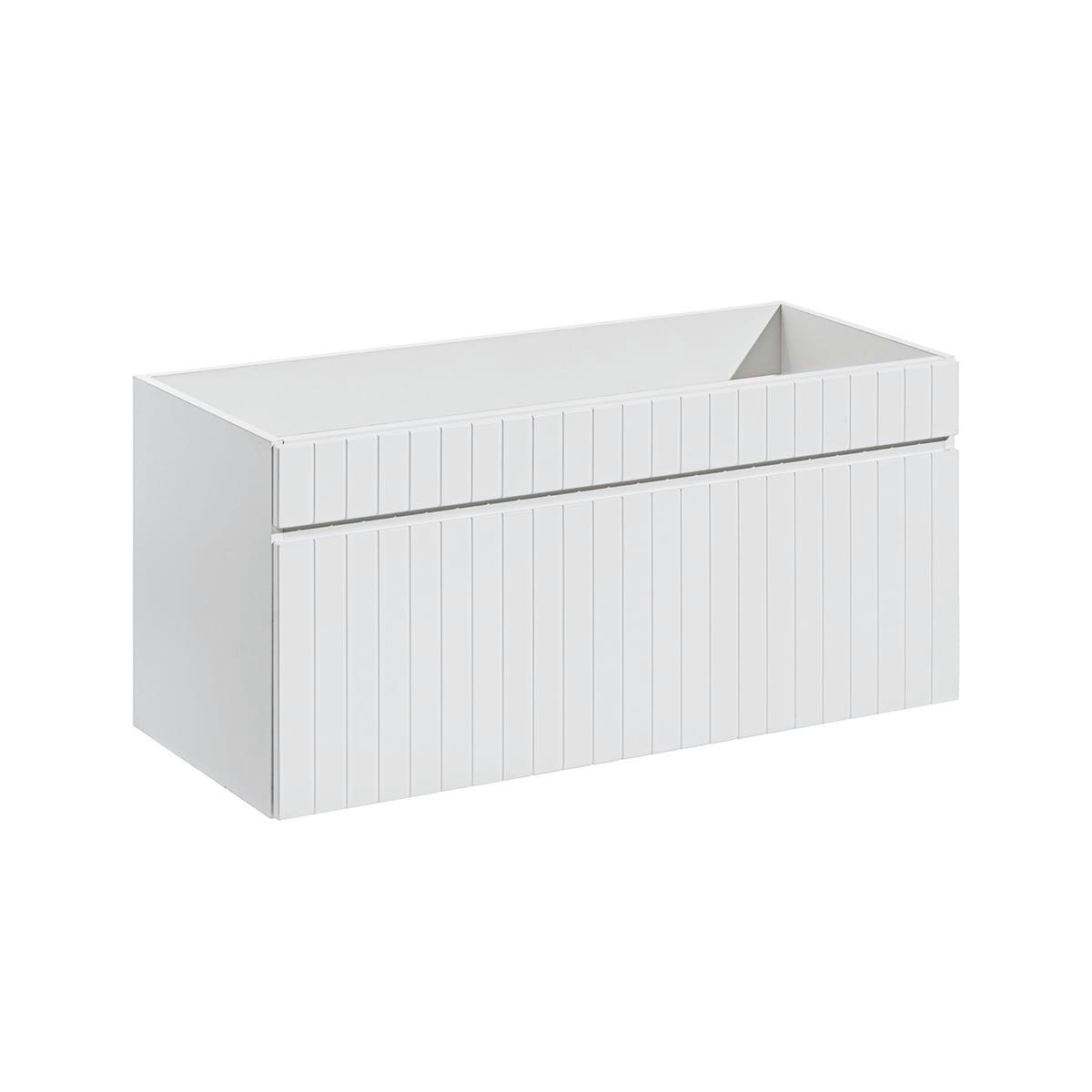 - Meuble sous-vasque 100cm blanc