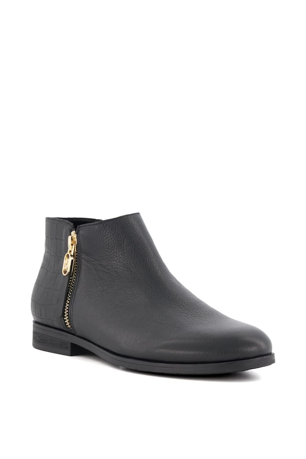 Dune London Pond' Leather Ankle Boots