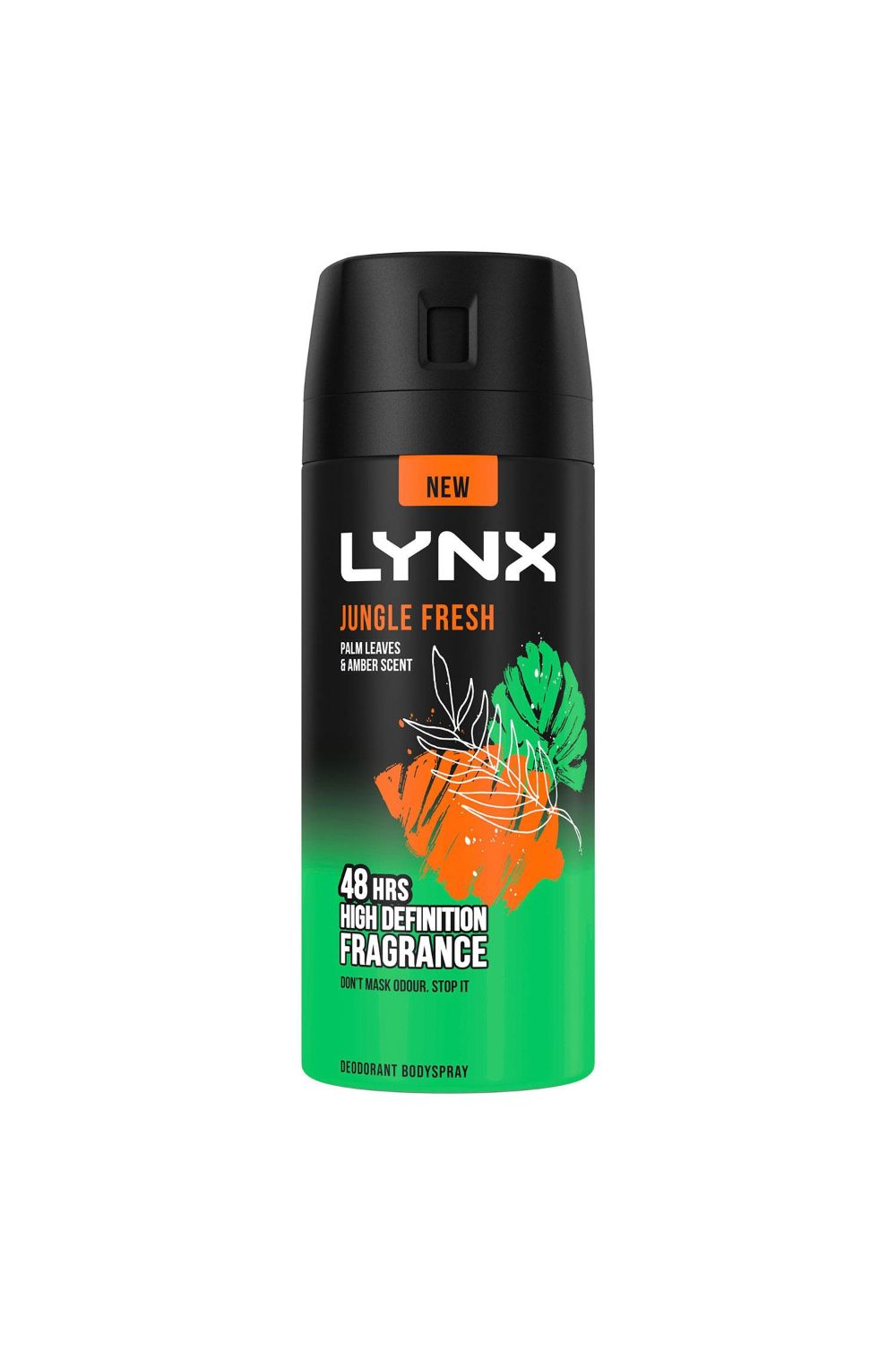 Lynx Body Spray' Jungle Fresh High Definition Deo 150ml, 6pk