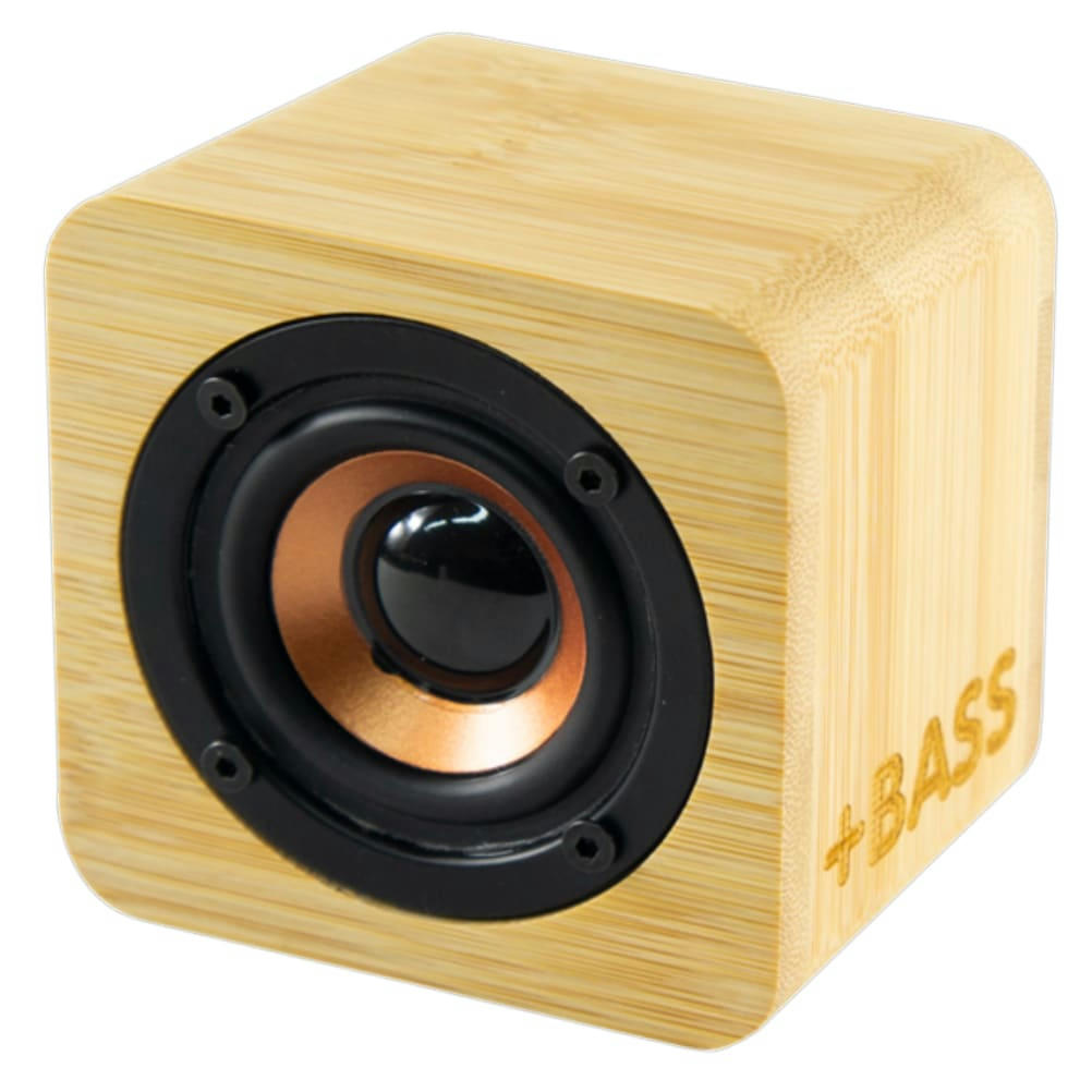 - Enceinte Bluetooth 4.0 Forty + Bass en bambou