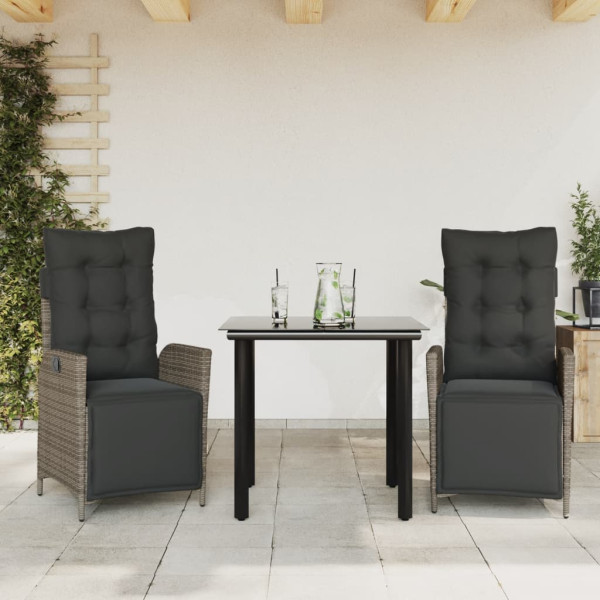 Zestaw Mebli Ogrodowych Stół Krzesła Rattan Poduszki Do Ogrodu Na Patio