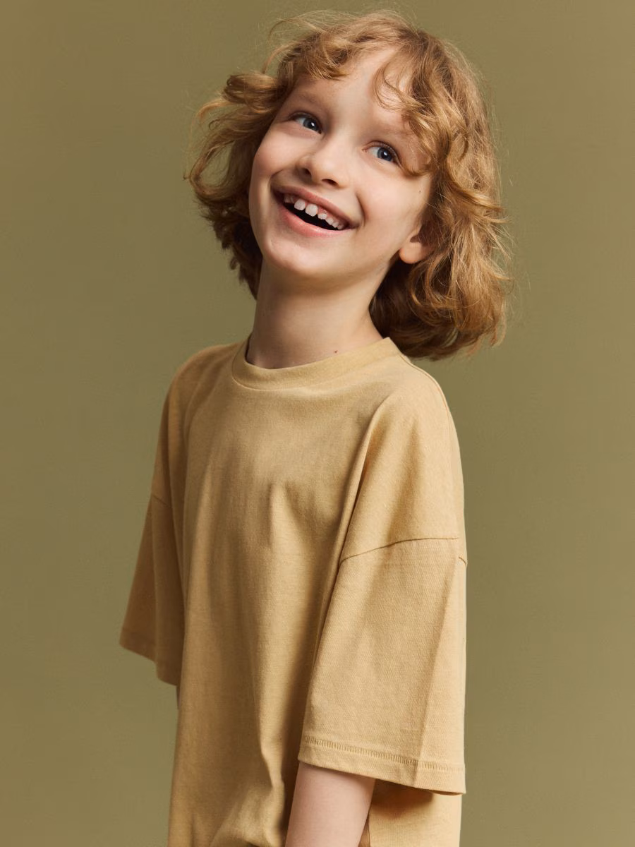 Linen Blend T-Shirt