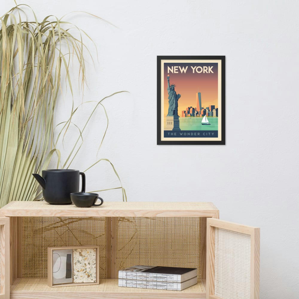 - Affiche New York  21x29,7 cm