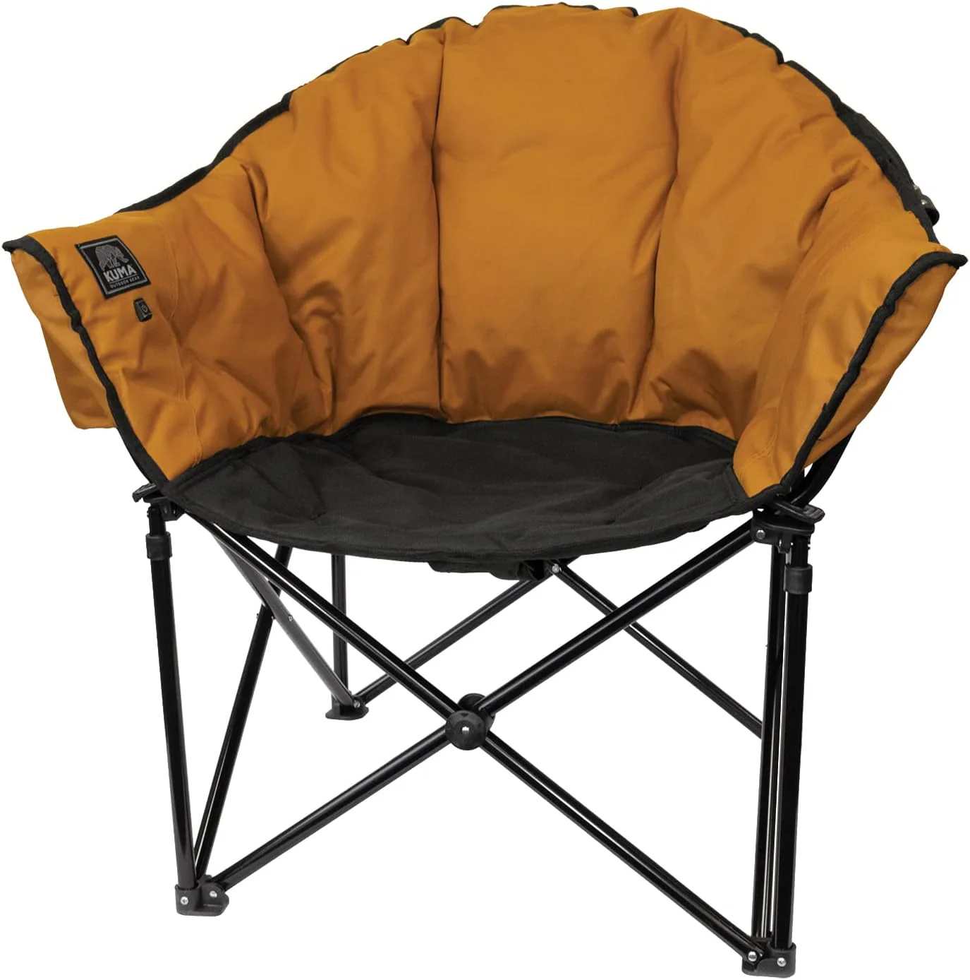 Heated Outdoor Camping Chair with Carry Bag, Portable Heated Seat for Camping  Sports (Heather Grey)(Sierra/Black)
