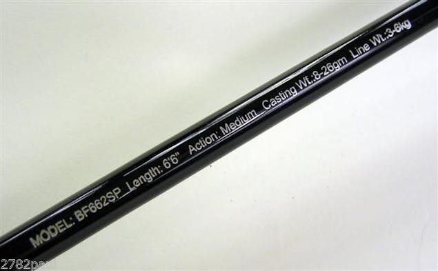 Surecatch Bigfield - 6'6 2 Pc Spin Fishing Rod 3-6kg River - Estuary - Plastics