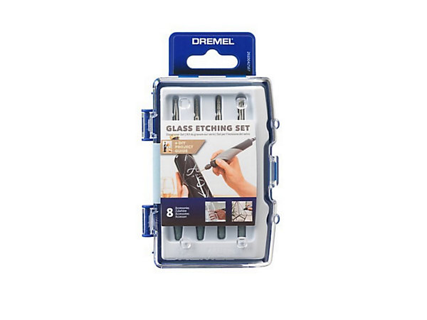 Coffret d'accessoire gravure du verre Dremel 682