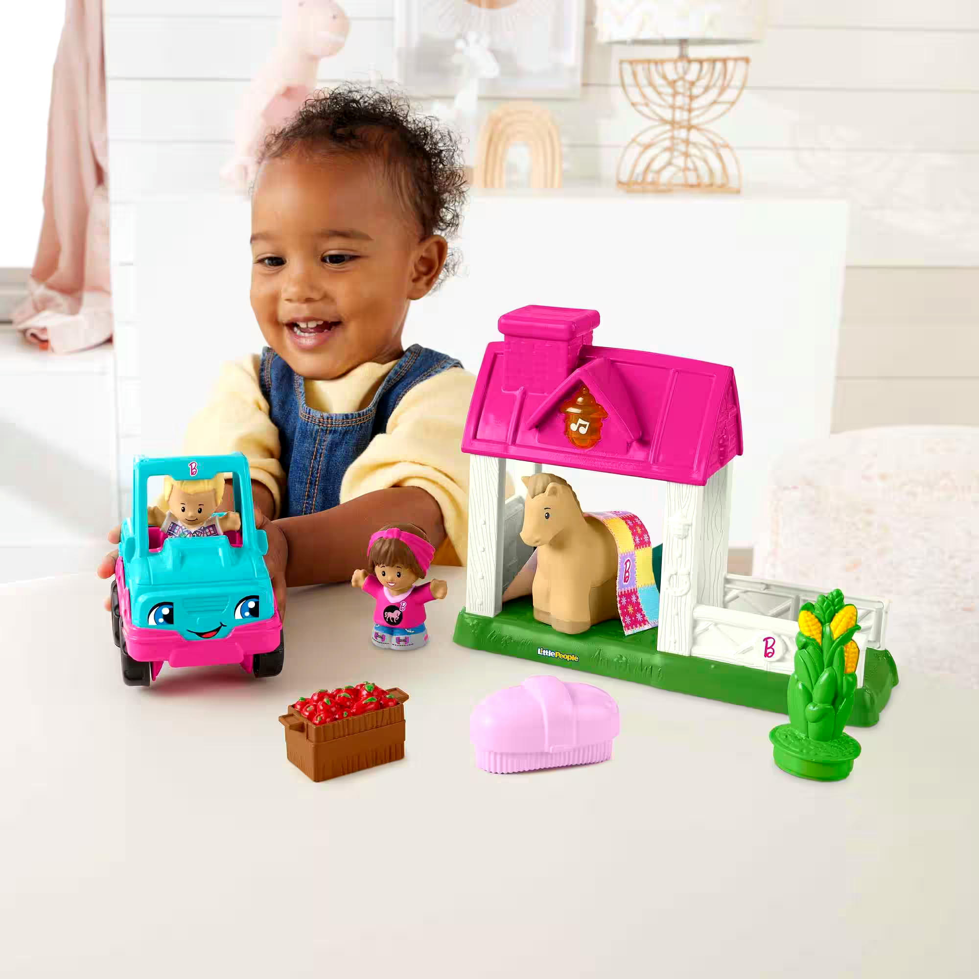 Fisher-Price Little People® Barbie Stable Playset