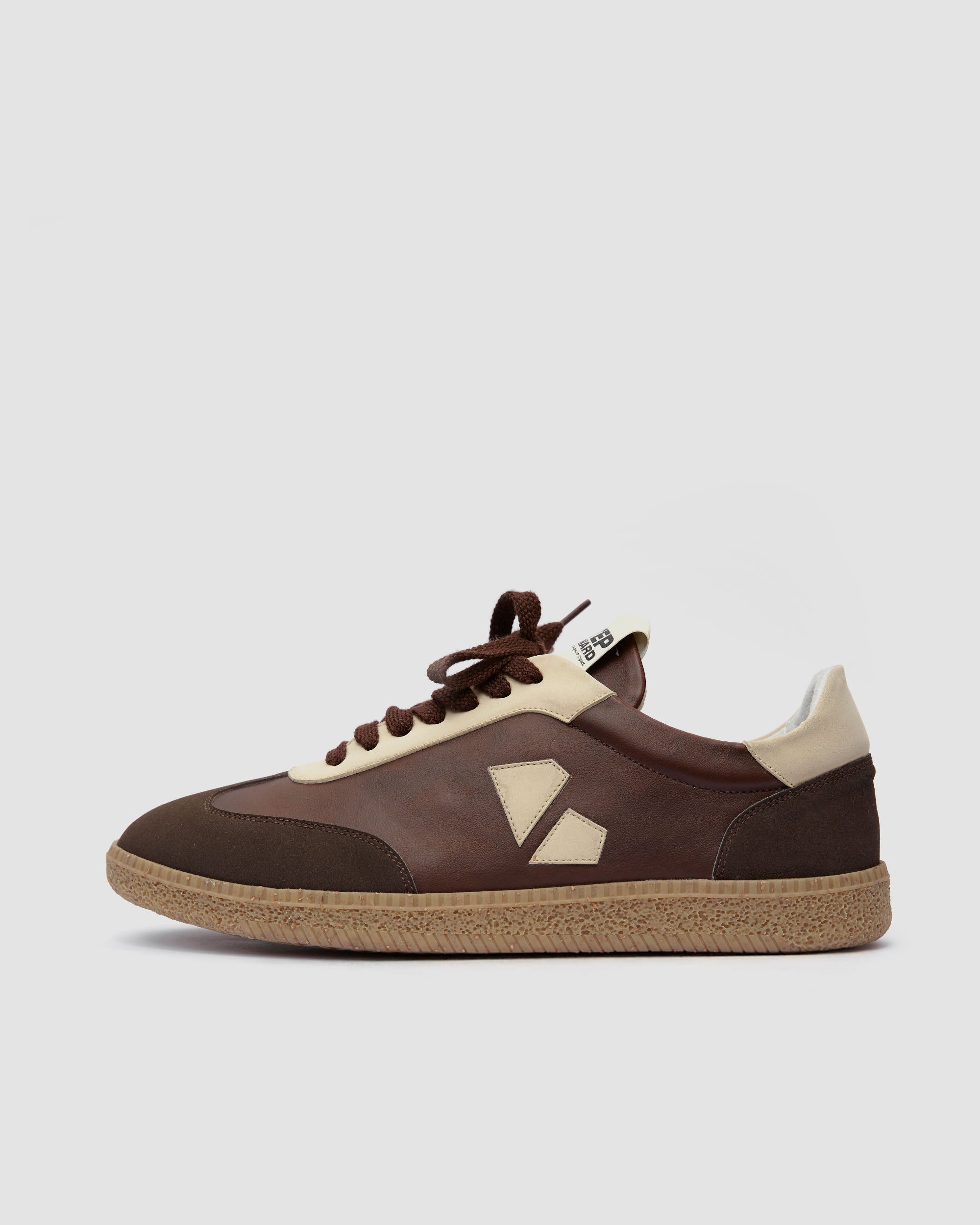 BOHEMA - Brava Sneakers Czekoladowe, ze skóry roślinnej, polska rodzinna marka