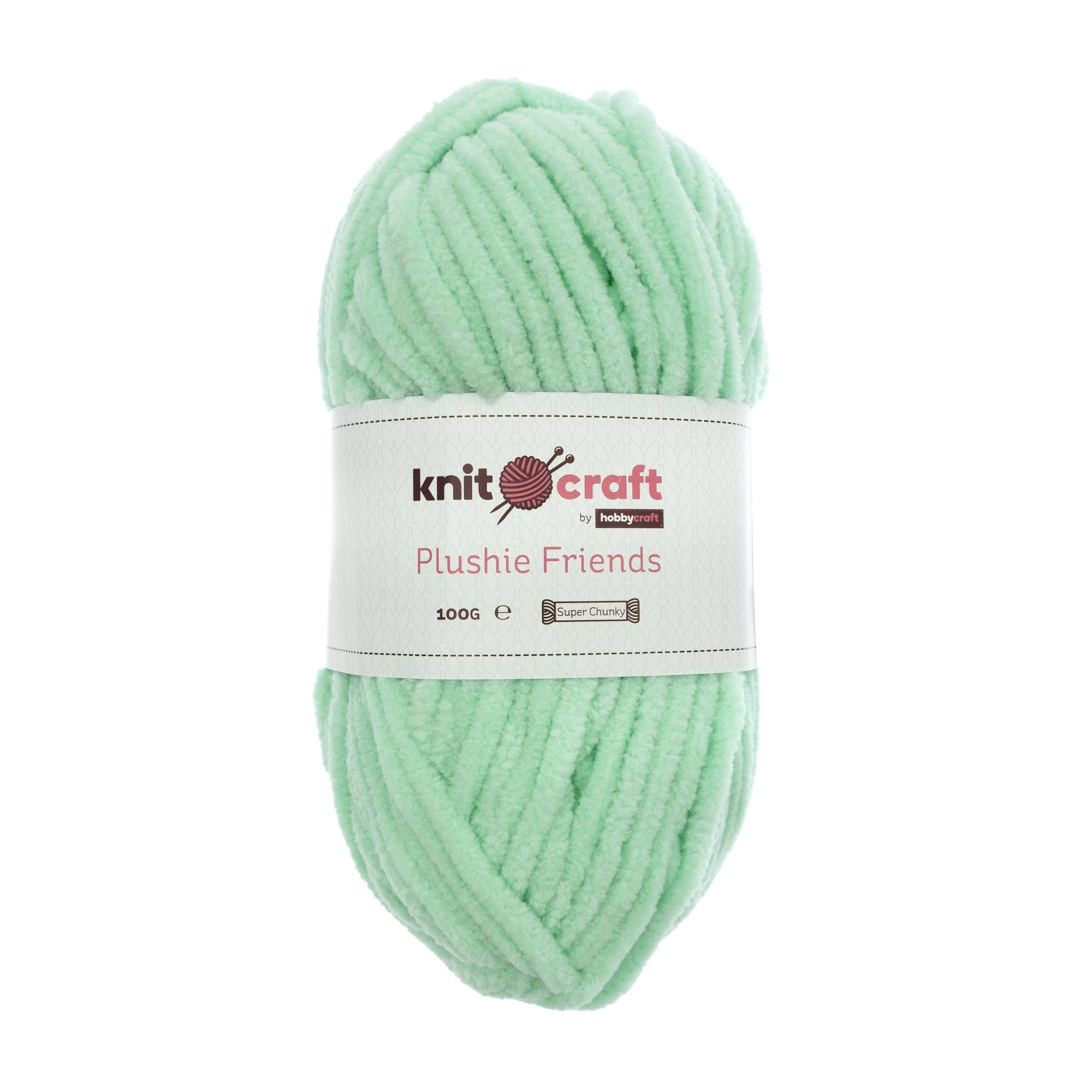 Knitcraft Mint Plushie Friends Yarn 100g