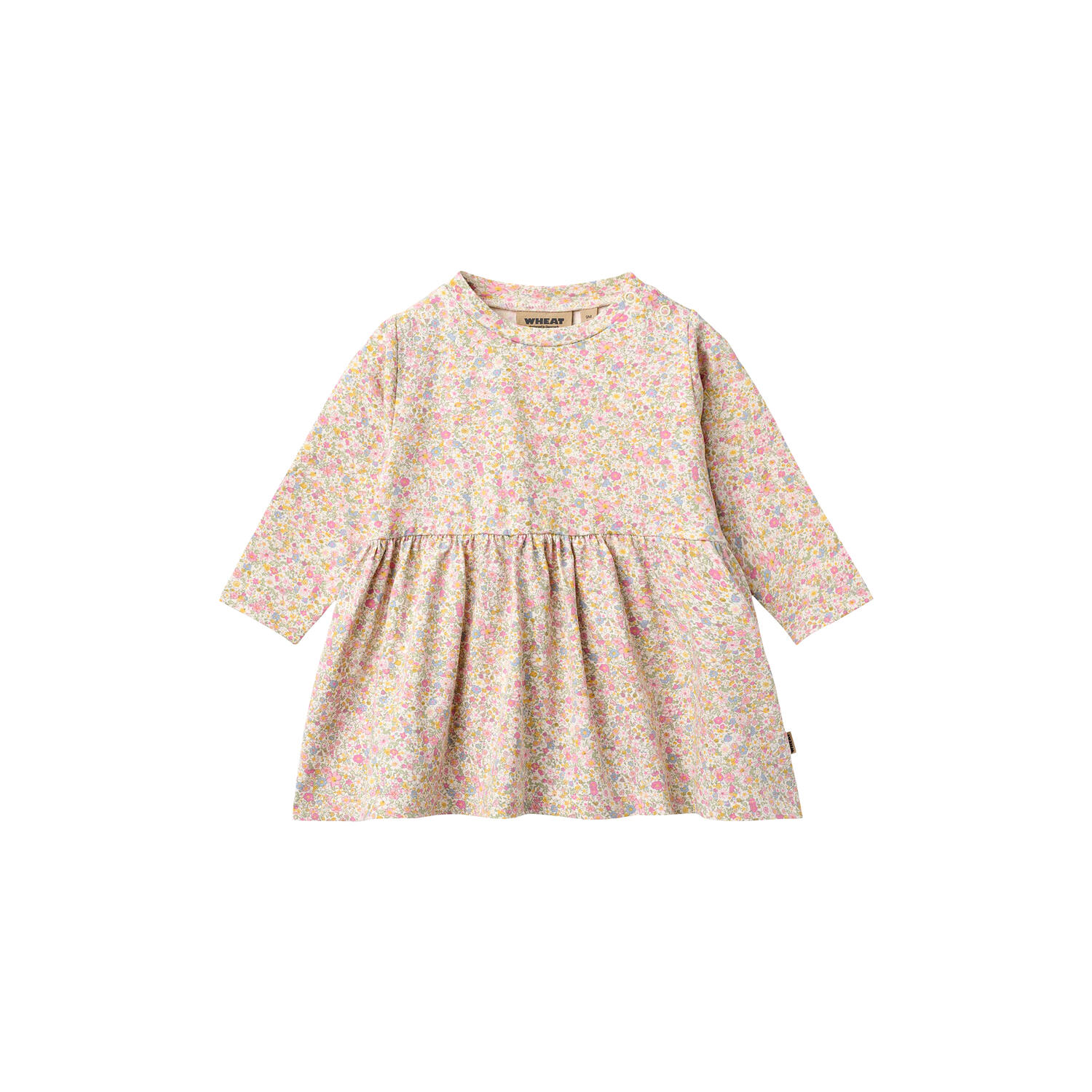 Jersey Dress L/S Sessa, blush flower meadow