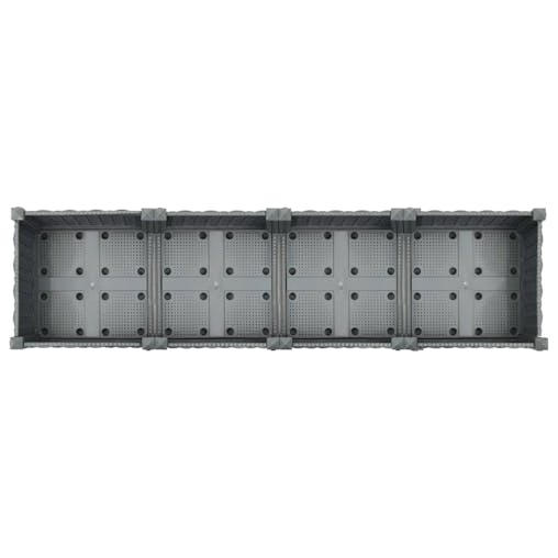 NNEVL Raised Bed 160x40x23 cm Polypropylene