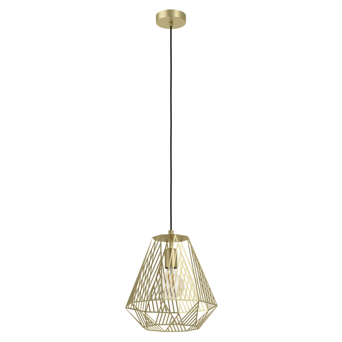 EGLO hanglamp Stype - e27 - ø 33 cm - goud