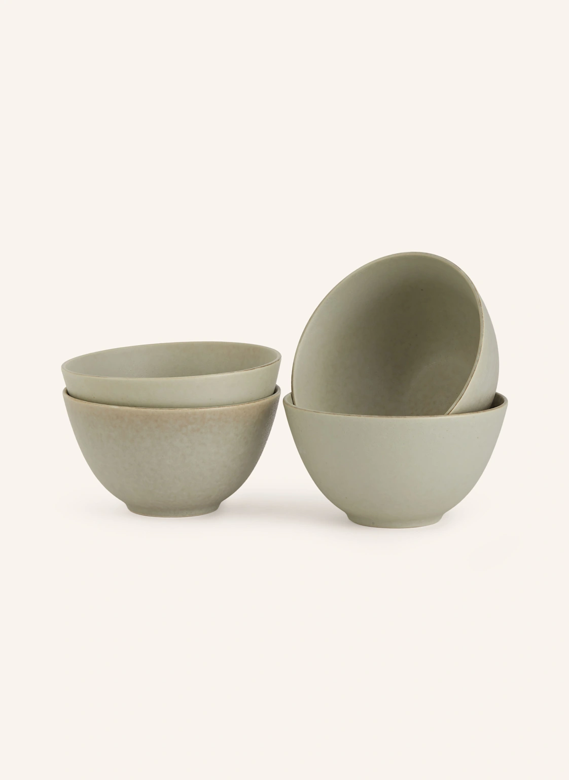 BROSTE COPENHAGEN 4er-Set Schalen NORDIC MARSH
