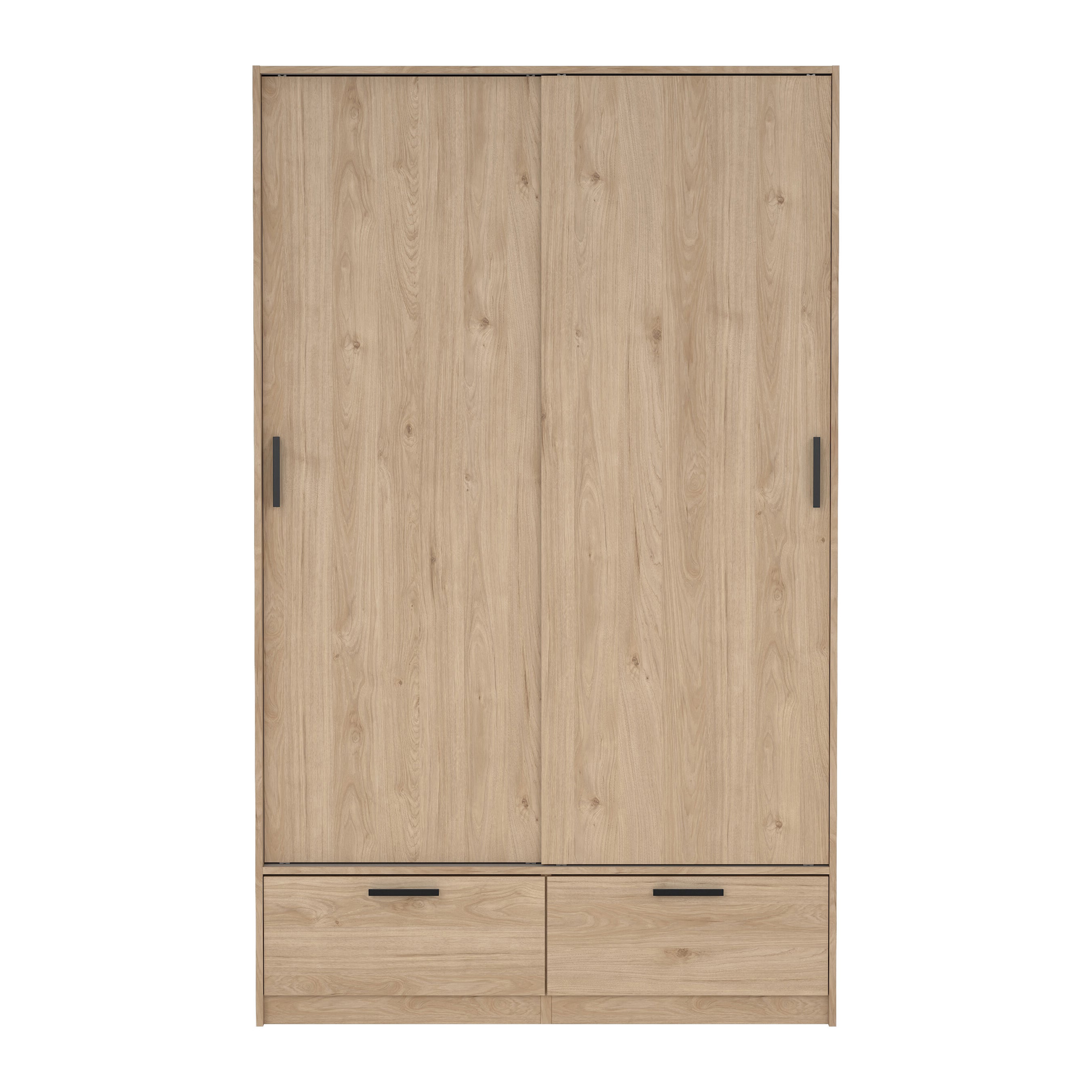 by fonQ basic Slim Kledingkast - B 121,2 - Eiken