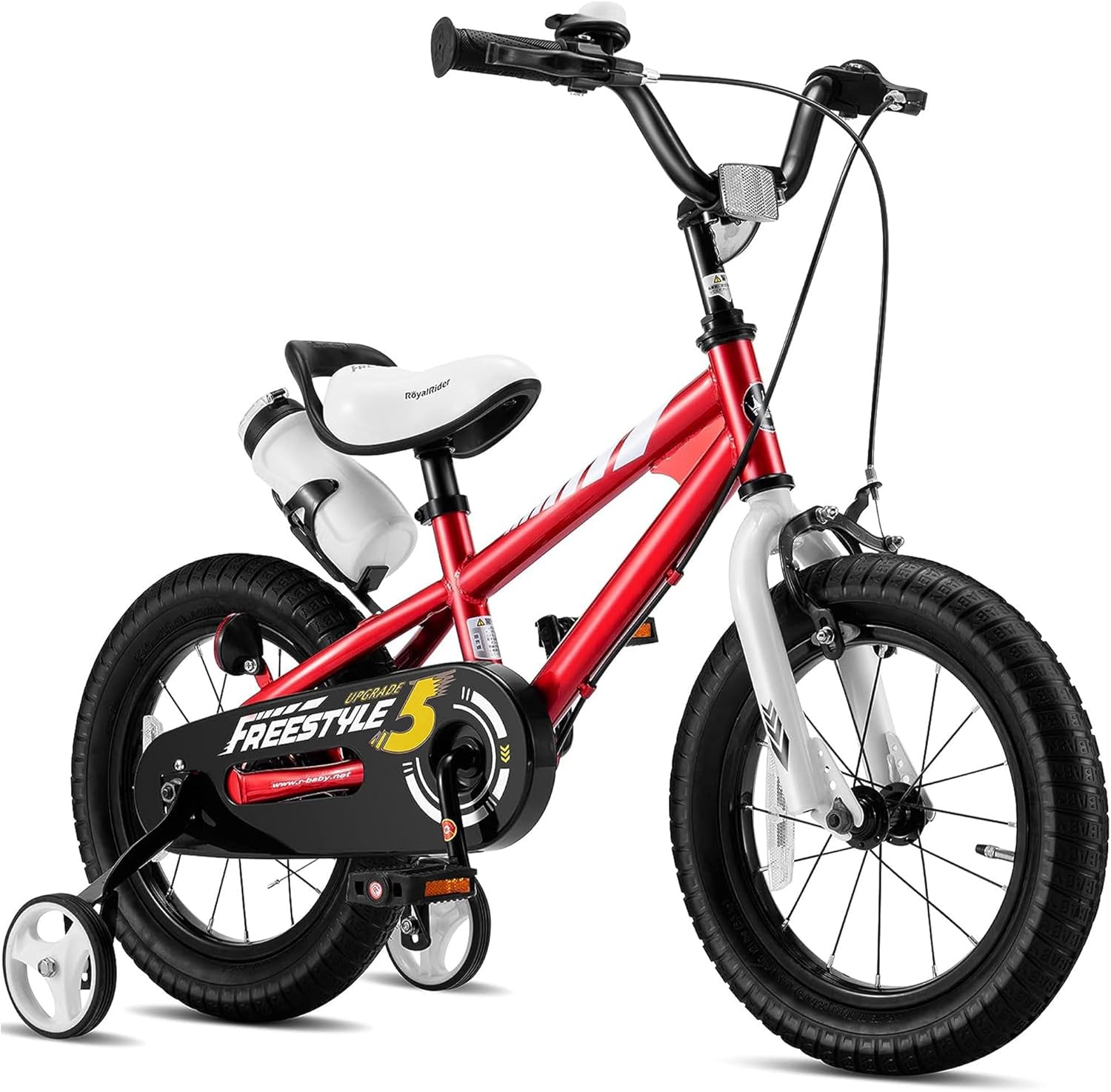 RoyalBaby Kids Bike with Dual Handbrake for Beginners,12 14 16 18 20 Inch Bicycle for Boys & Girls Ages 3-10 Years