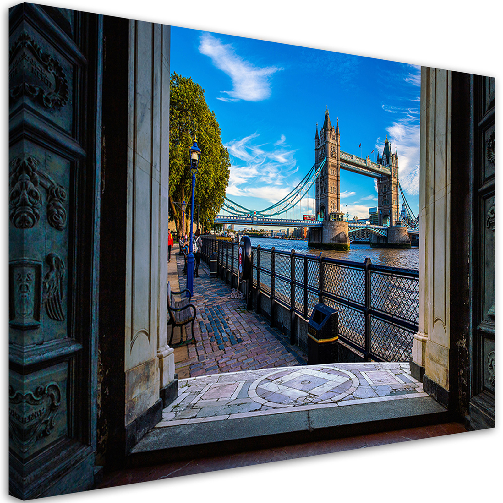 Feeby Obraz na płótnie, Widok na Tower Bridge 60x40