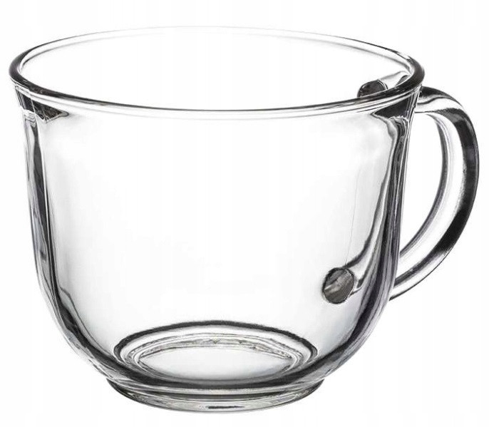 Kadax Szklanki Do Kawy Herbaty 480ml Komplet 6szt