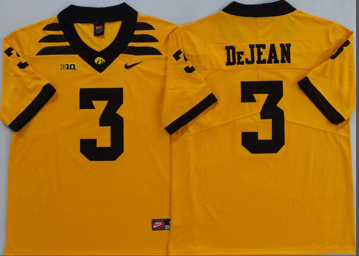 Cooper DeJean NCAA Iowa Hawkeyes Nike Vapor Limited Jersey