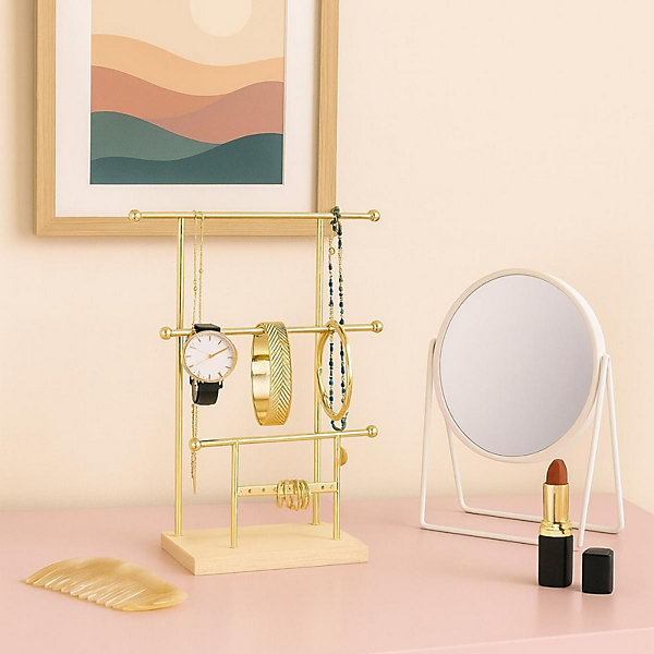 Miroir rond à poser 20cm, Cap - Azao