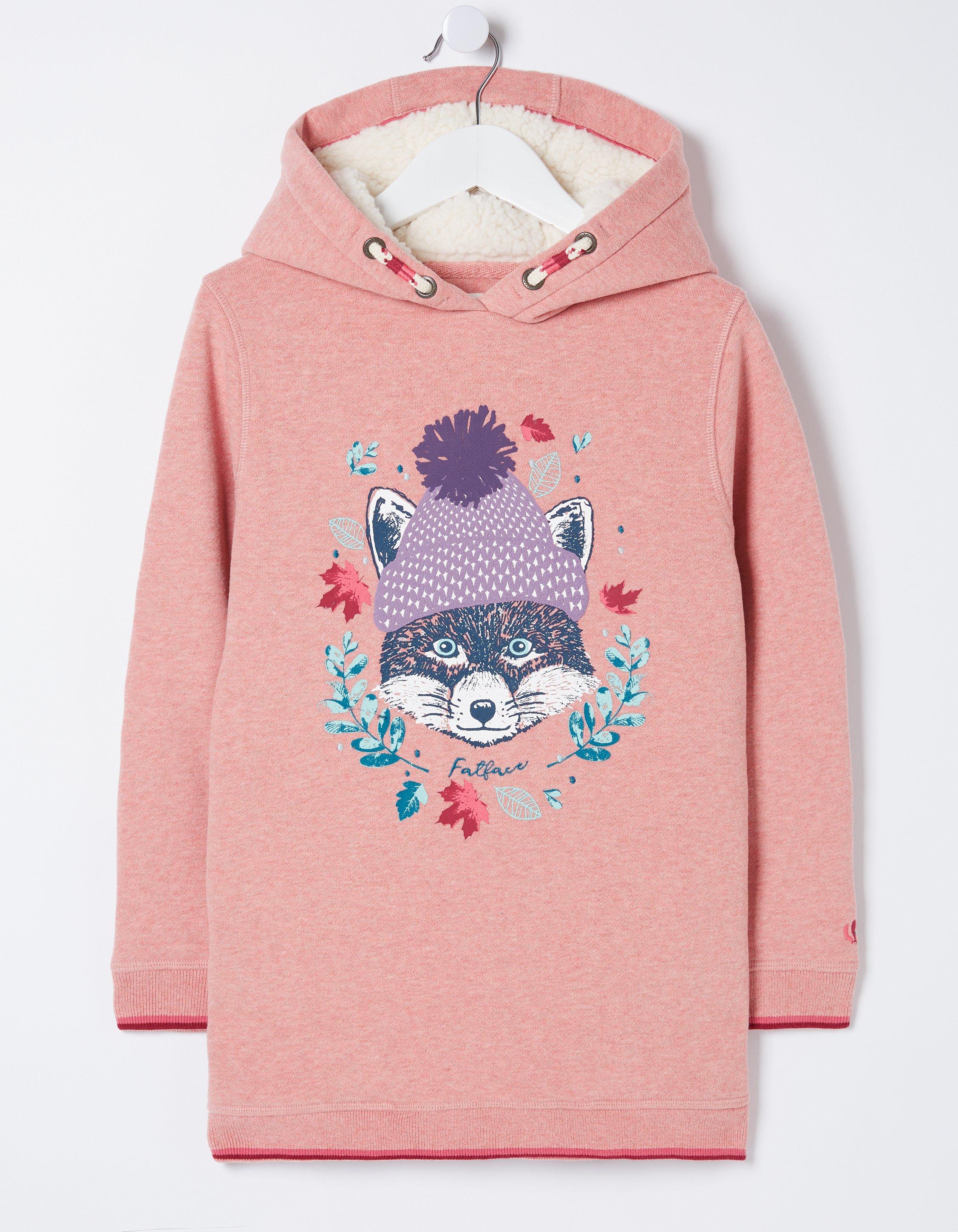 Fox Longline Sweat Hoodie