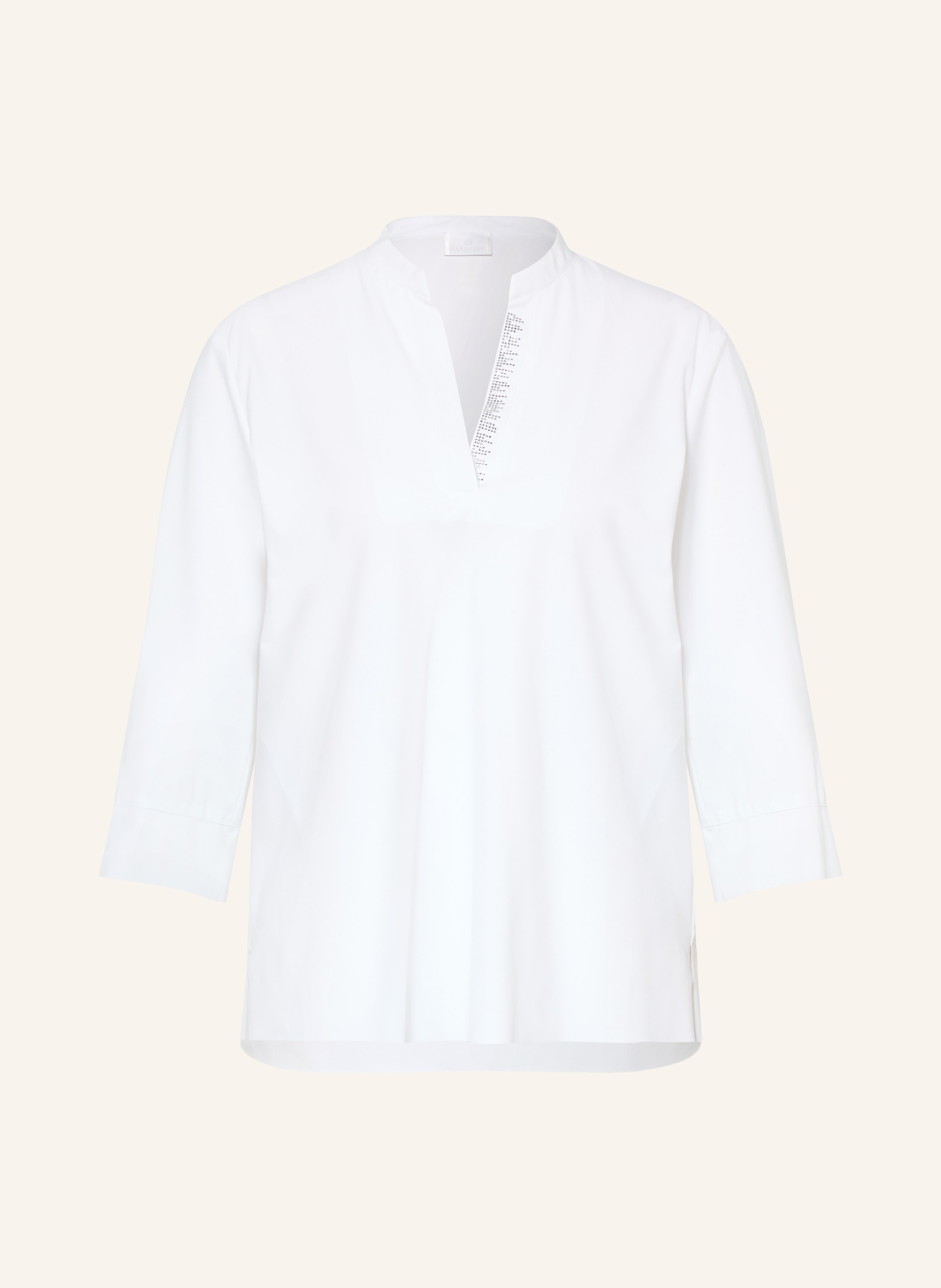 SPORTALM Blusenshirt mit 3/4-Arm und Schmucksteinen
