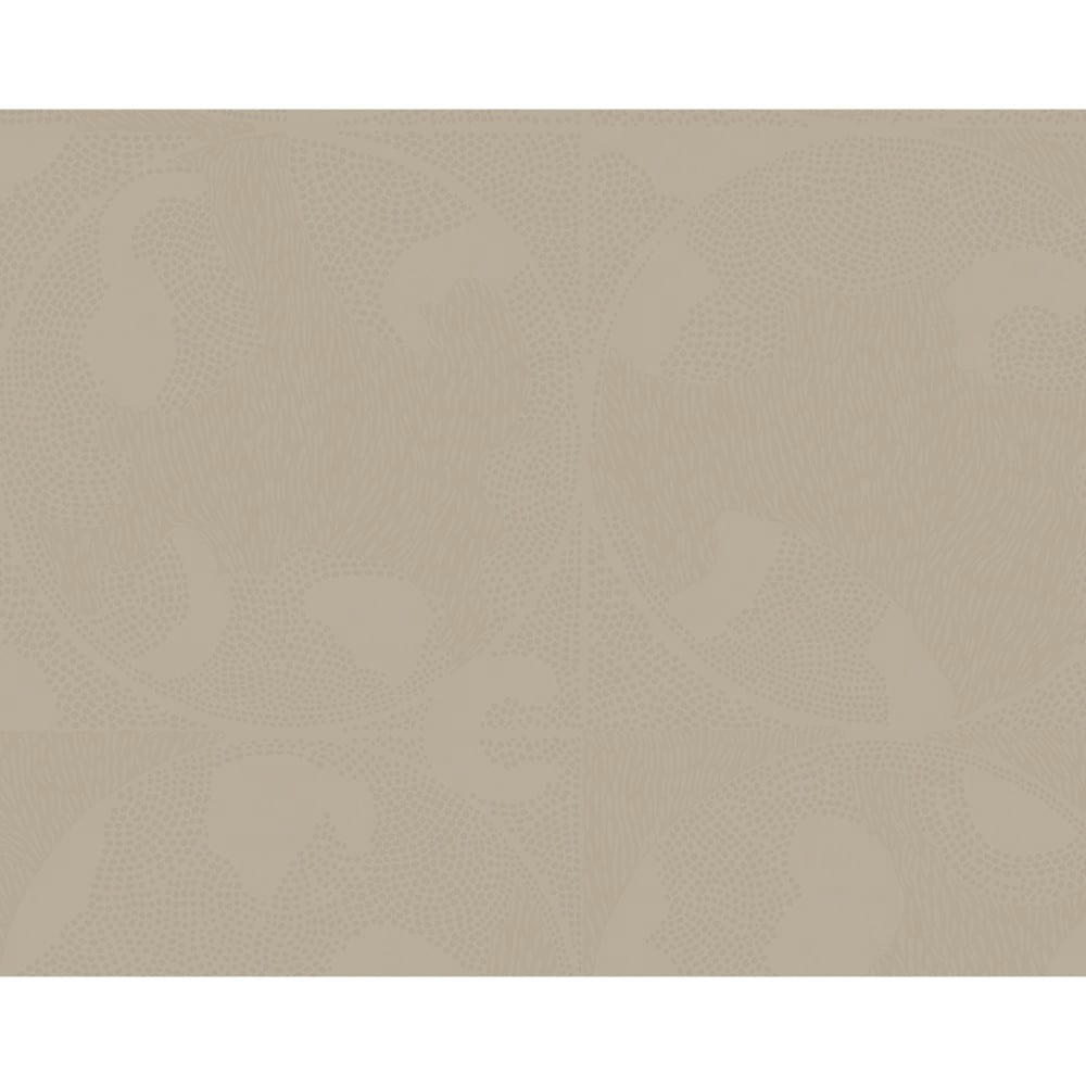 MILLE GOUTTES TAUPE - Set enduit imperméable pur coton brun 48X32