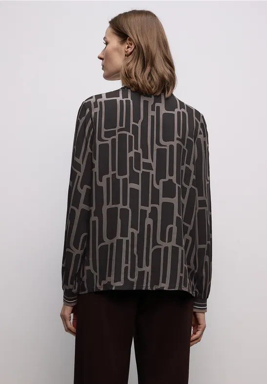 Gemusterte Tunika mit Tape