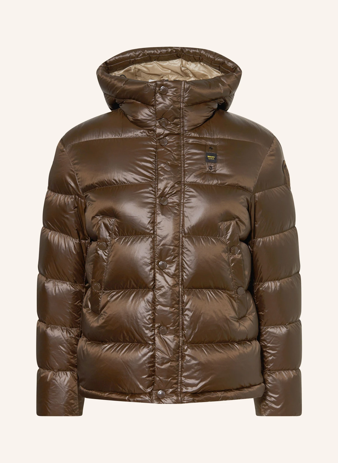 Blauer Daunenjacke CLIPPER
