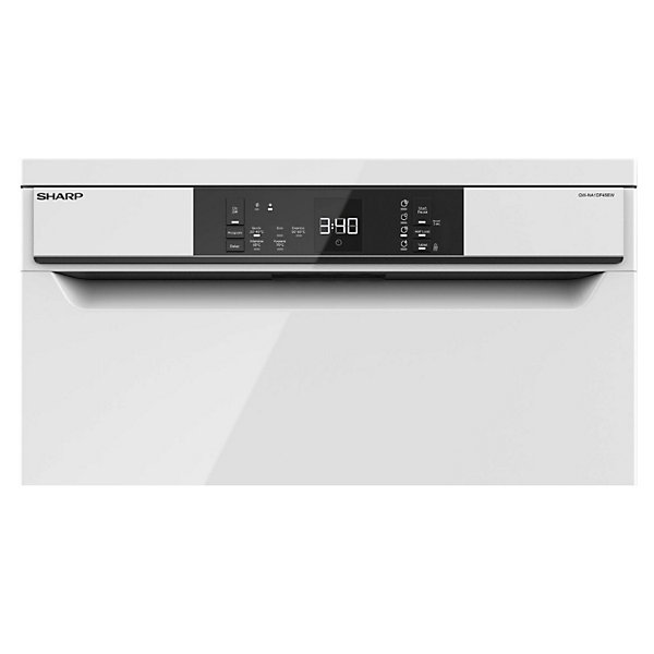 Lave-vaisselle 60cm 15 couverts 45db Sharp QWNA1DF45EW