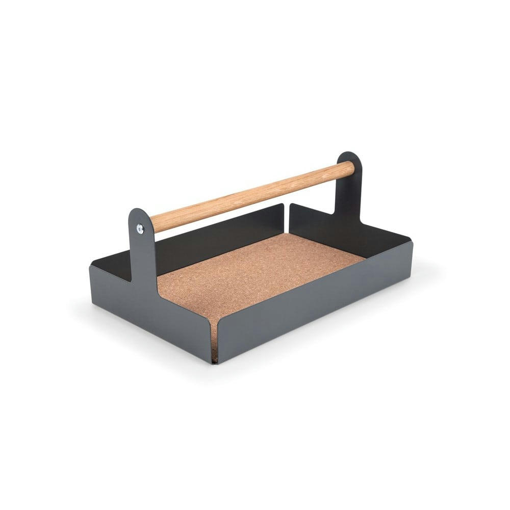 - Plateau caisse à outils desktop box métal noir