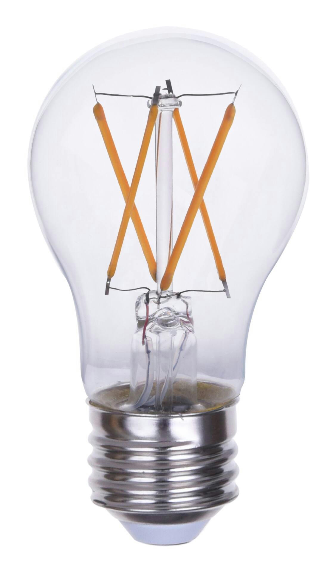 NOMA A15 E26 Base Non-Dimmable LED Light Bulbs, 800 Lumens, Warm White, 60W, 4-pk