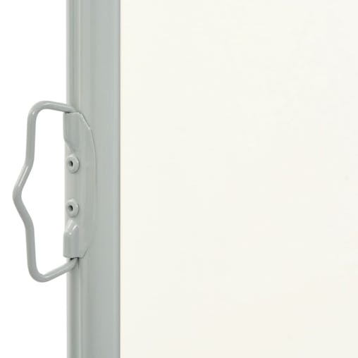 NNEVL Patio Retractable Side Awning 100 x 300 cm Cream