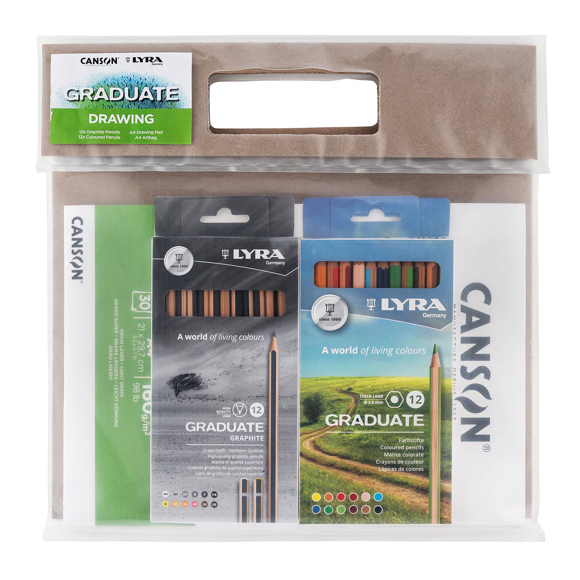 Lyra Graduate Drawing Set A4