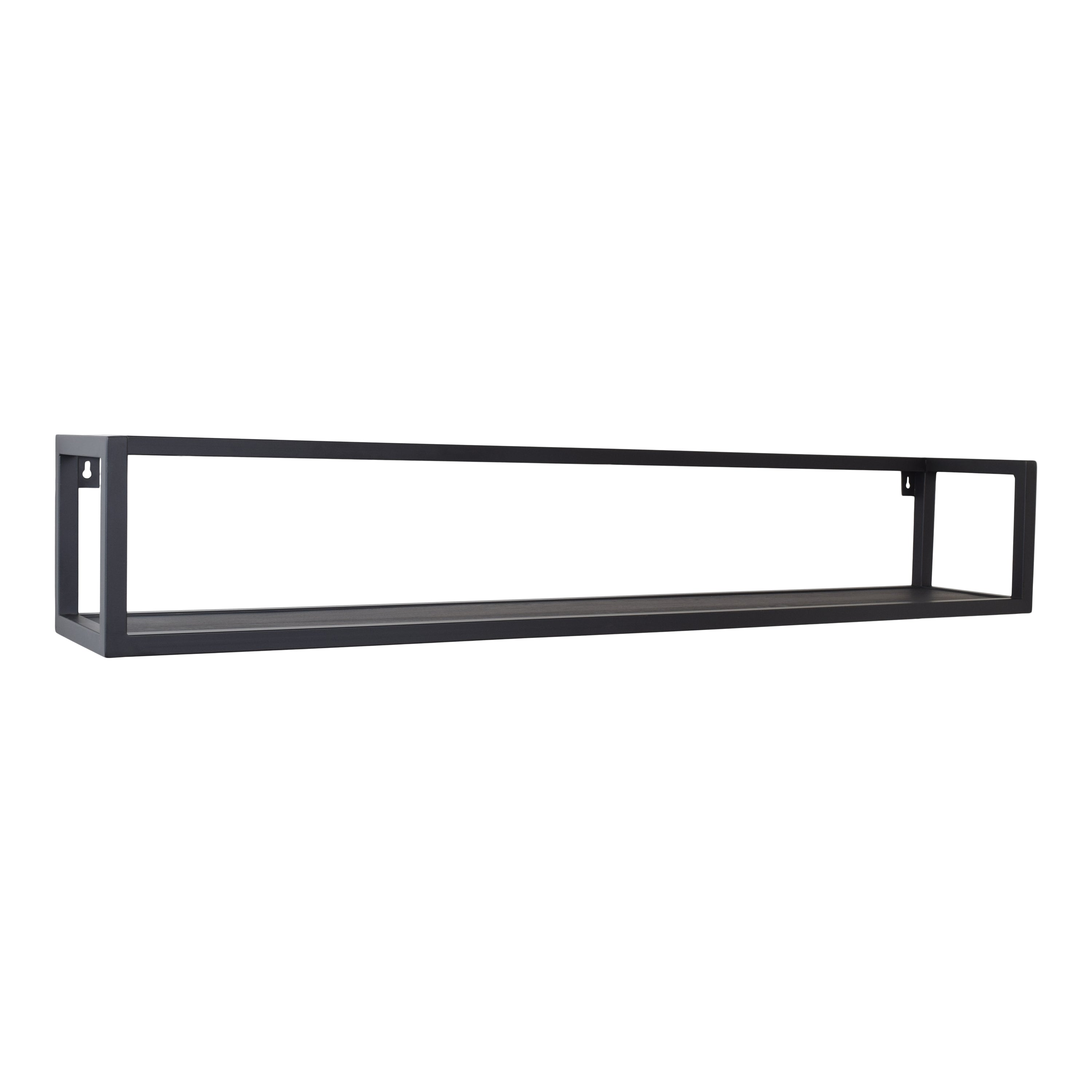 LOFT42 Vegas Wandplank XL - Zwart- 120x20x20