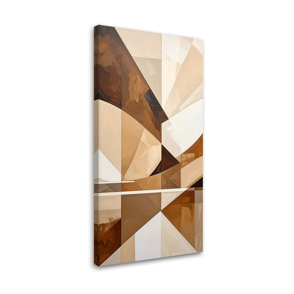 Obraz do salonu sypialni kuchni, Kształy Figury Geometryczna 40x80