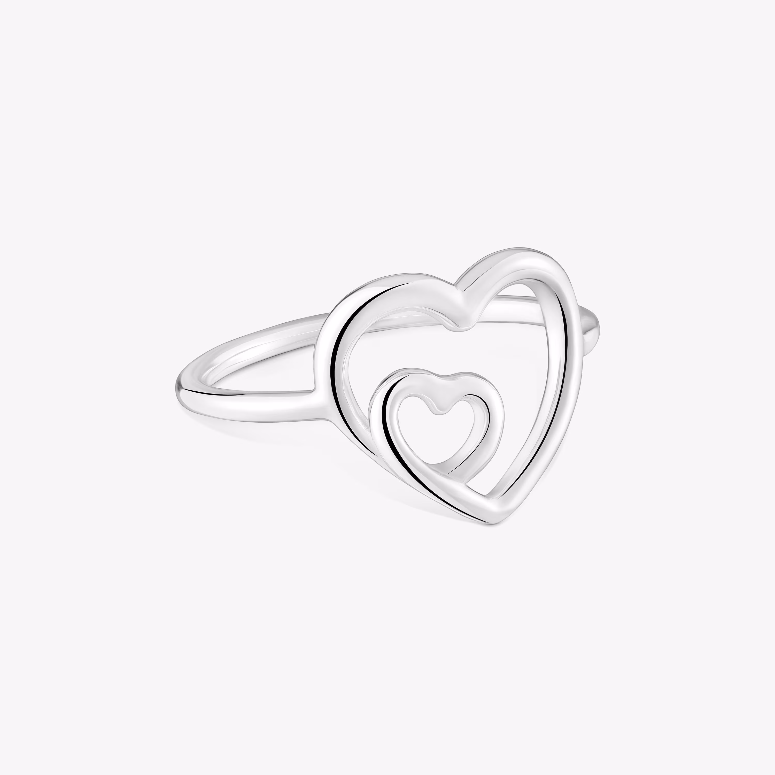 Anillo silueta de plata TOUS Flechazo