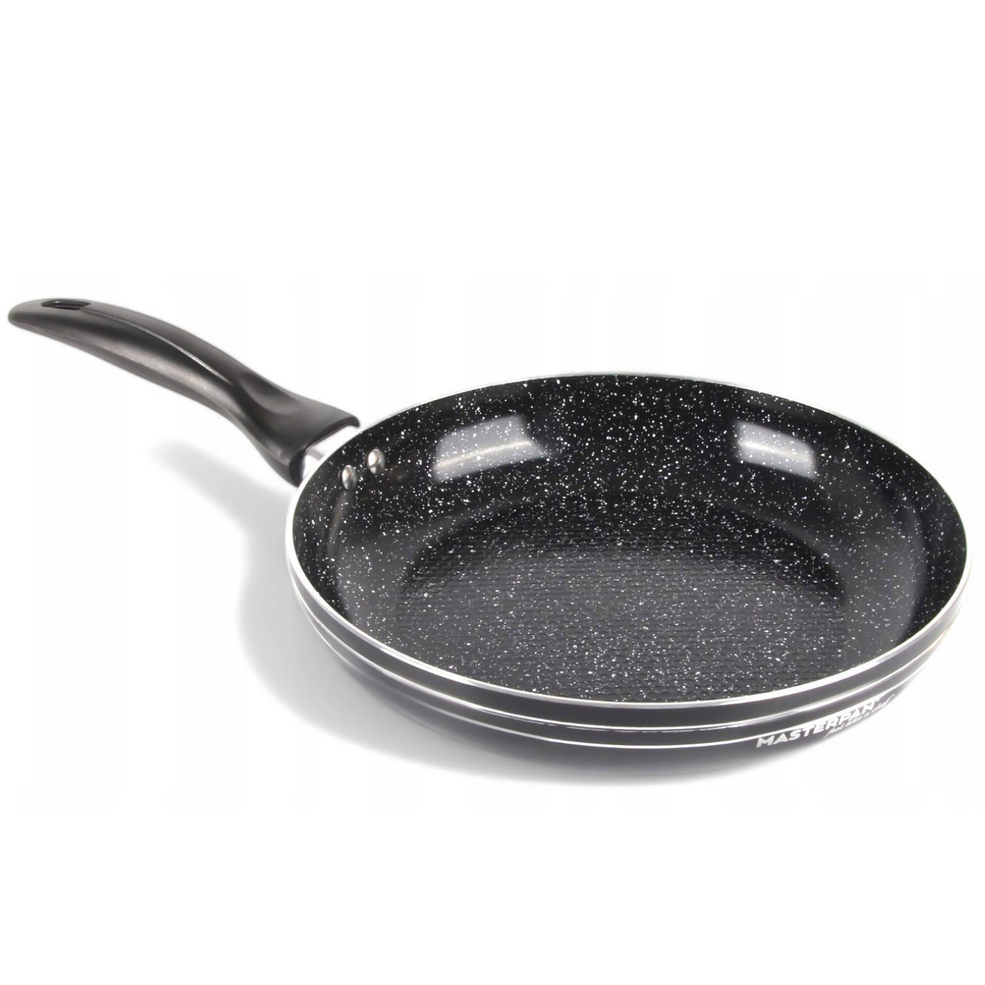 Lekka Patelnia Granitowa 20 Cm Plaster Miodu Indukcja Gaz 0.9L 4 Cm