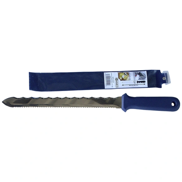 Dämmstoffmesser, blau, Metall