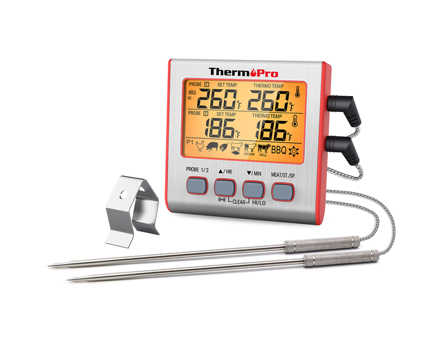 ThermoPro TP17W Monitor with 2 Probes