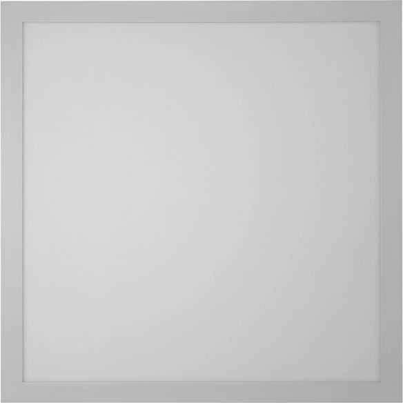 Deckenleuchte, LxBxH: 45x45x5,6 cm, weiß