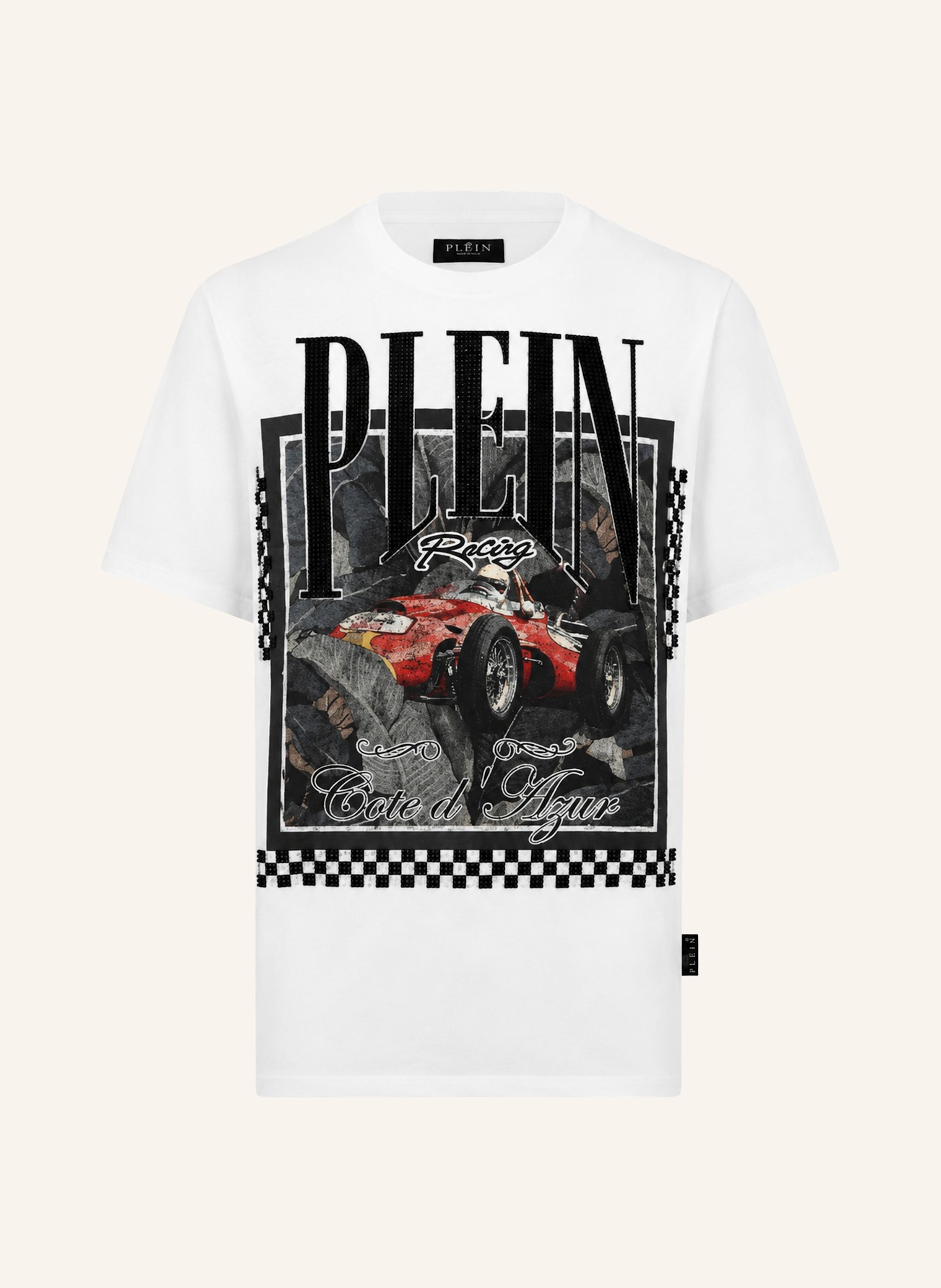 PHILIPP PLEIN Kurzarm-Rundhals-T-Shirt