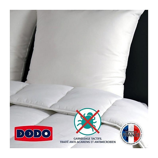 DODO Oreiller Percale Anti-Acariens PALACE - 65 x 65 cm